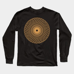 Flower in the circle Long Sleeve T-Shirt